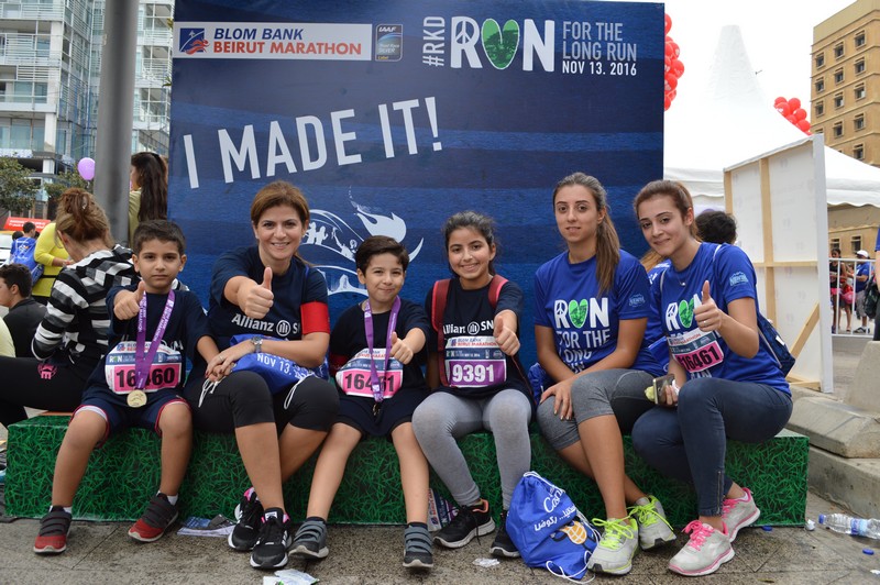 BLOM BANK Photobooth at the BLOM BANK Beirut Marathon